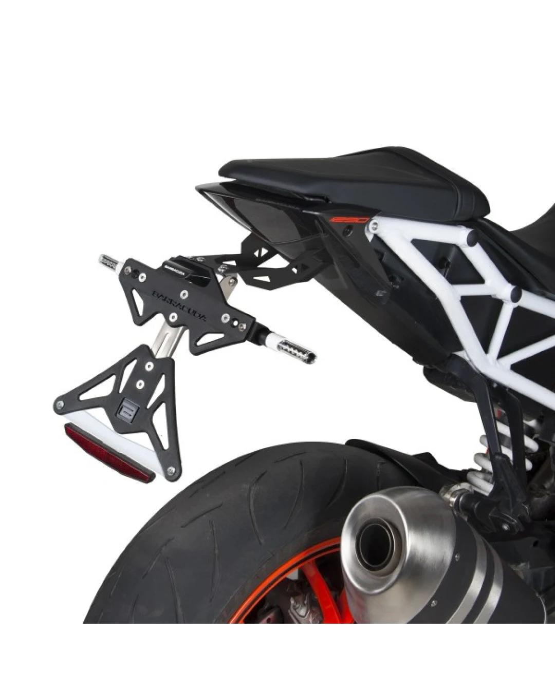 Стойка за номер BARRACUDA KTM 1290 Super Duke (2013-2016)KTM 1290 Super Duke (2017-2019)