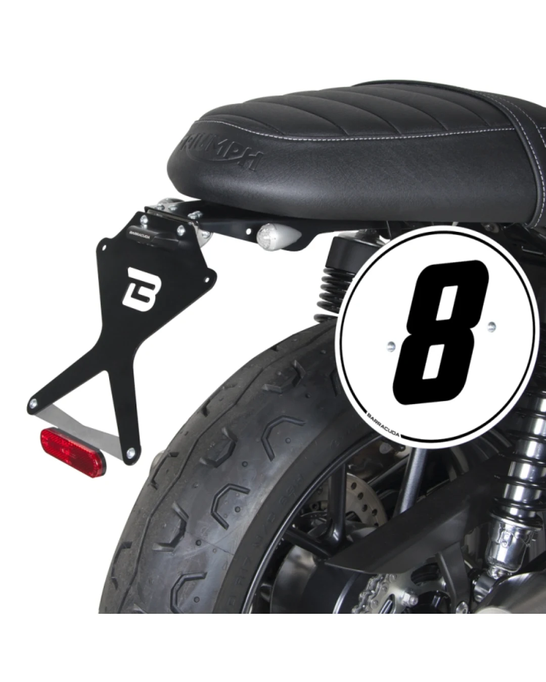 Стойка за номер BARRACUDA "NAKED" Triumph Street Twin (2015-2021)