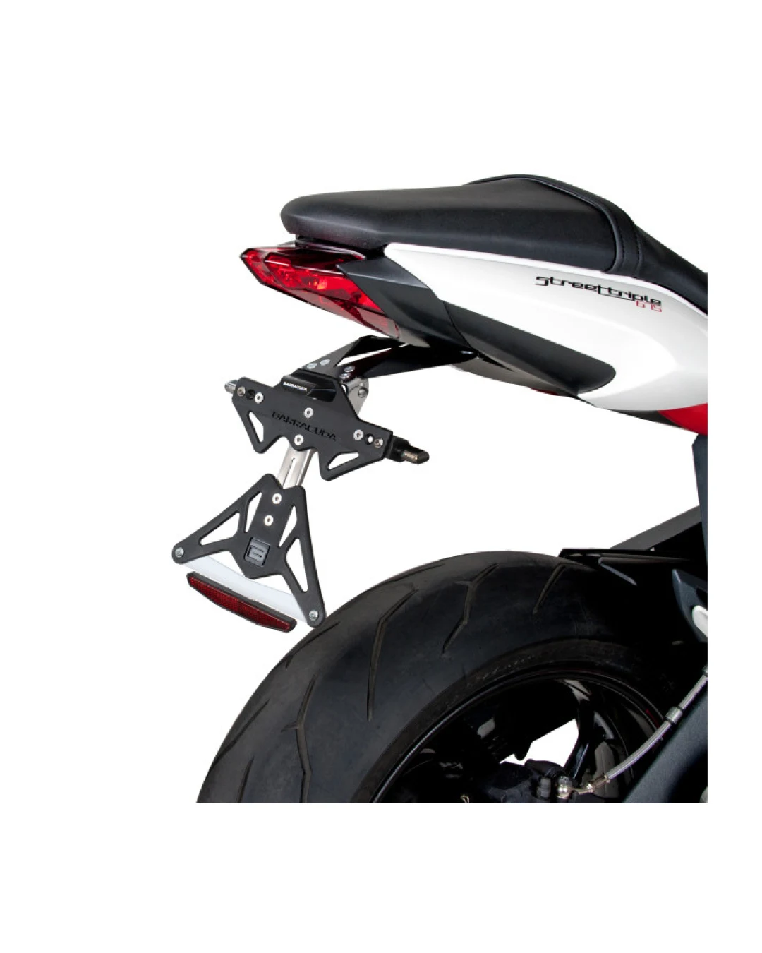 Стойка за номер BARRACUDA Triumph Street Triple 765 R (2017-23) Street Triple R (2013-16)
