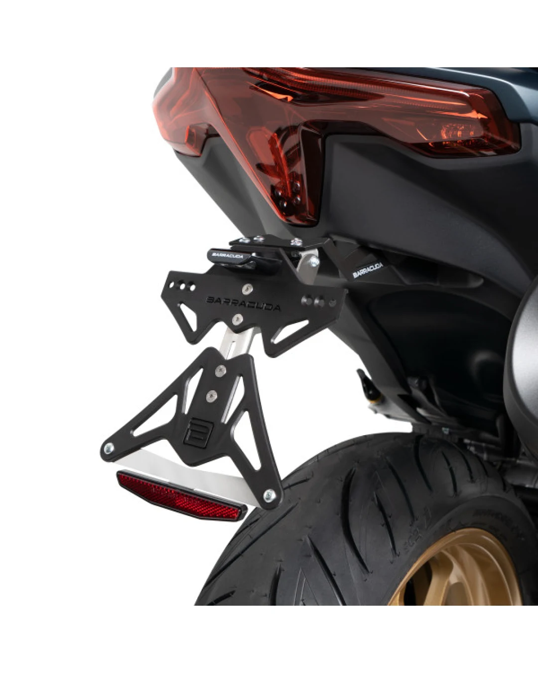 СТОЙКА ЗА НОМЕР BARRACUDA Yamaha T-MAX 560 (2022-2023)