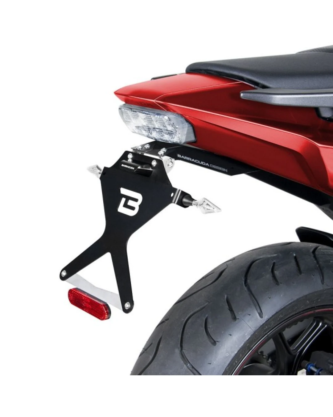 СТОЙКА ЗА НОМЕР Honda NC 750X (2015-2020)Honda Integra 750 (2016-2020)Honda NC 750S (2015-2020)