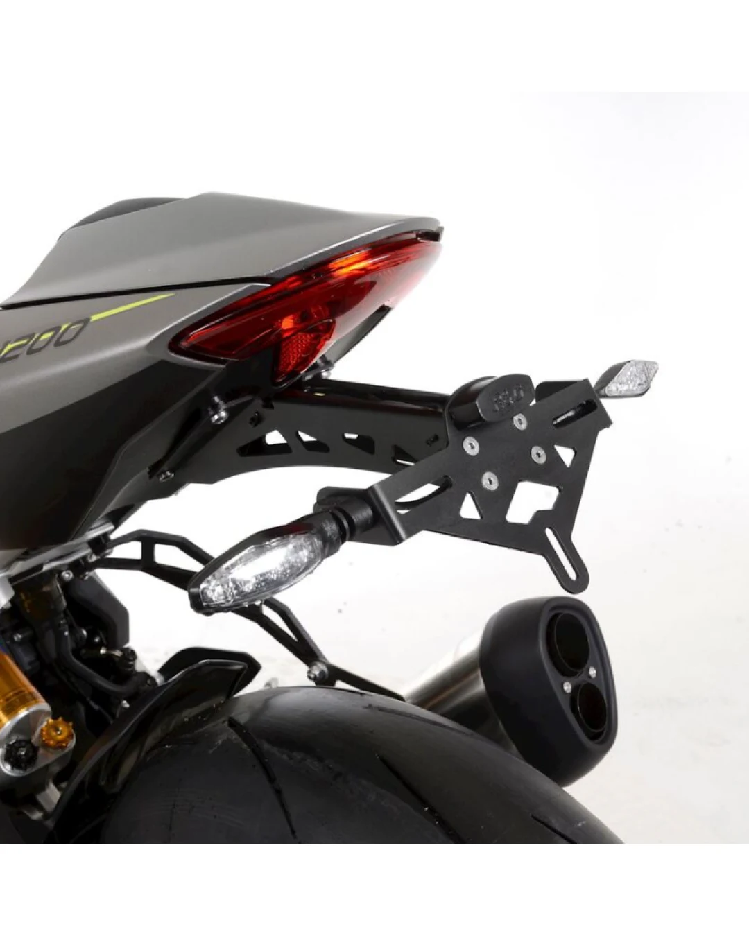 Стойка за номер R&G RACING Licence Plate Holder - Black Triumph Speed Triple 1200 RS 21-26