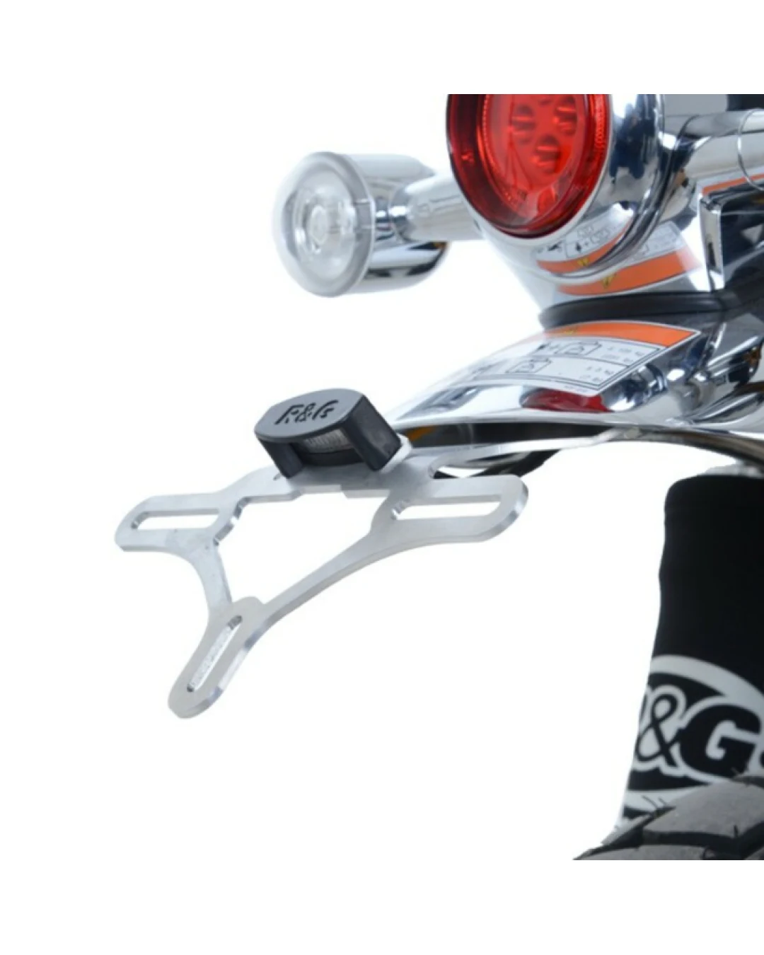 Стойка за номер R&G RACING Licence Plate Holder Silver Honda Monkey 18-26