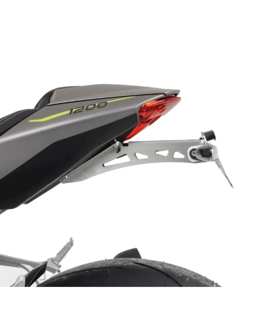 Стойка за номер R&G RACING Licence Plate Holder - Silver Triumph Speed Triple 1200 RS 21-24