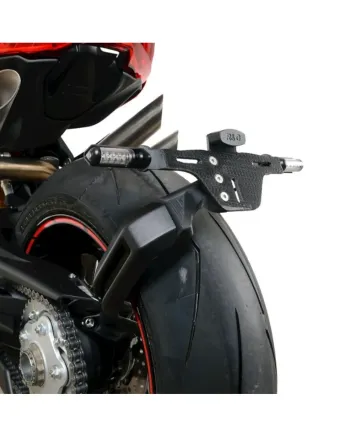 Стойка за номер R&G RACING License Plate Bracket Black - MV Agusta Brutale 1000RR 20-24 / Superveloce 800 20-24