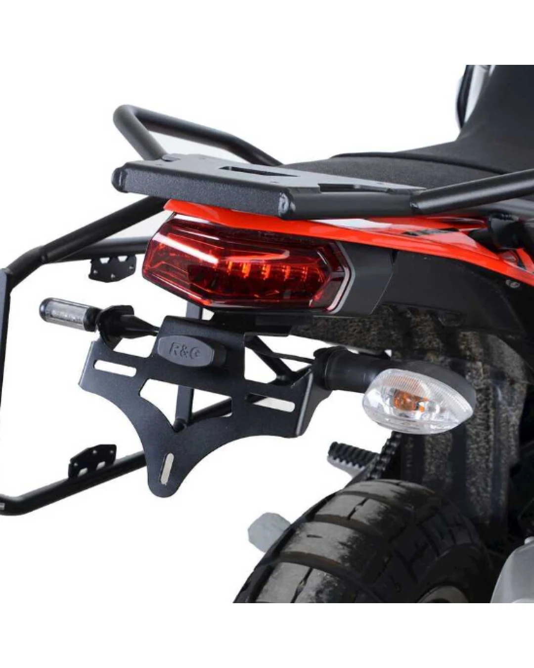 Стойка за номер R&G RACING License Plate Holder - Black Yamaha Tenere 700 19-21
