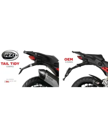 Стойка за номер R&G RACING License Plate Holder - Ducati Multistrada V4 (S & Sport)