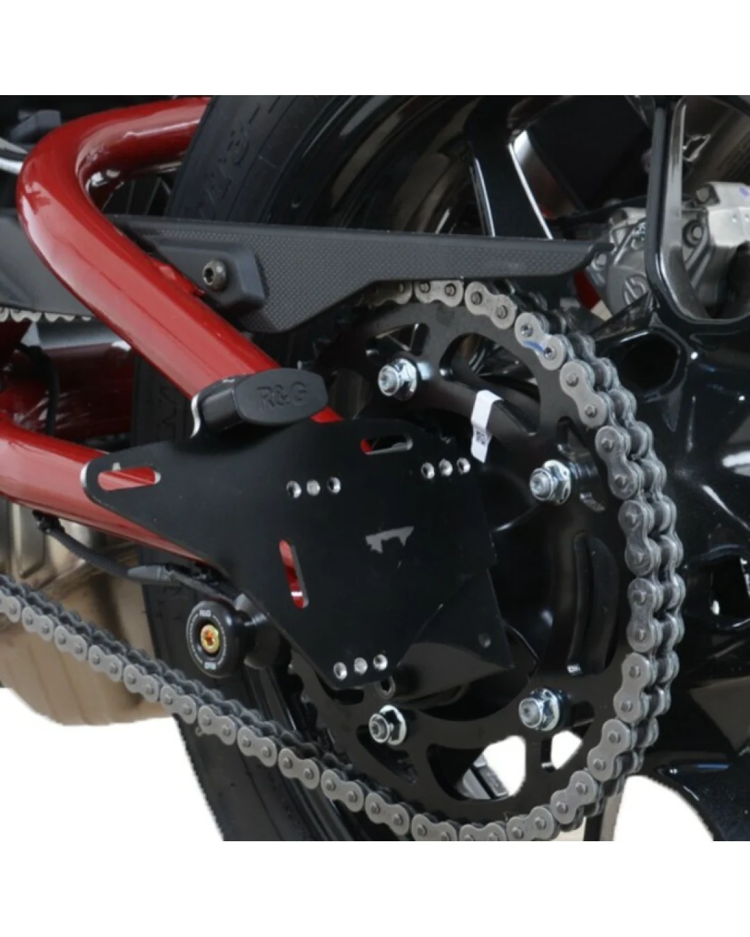 Стойка за номер R&G RACING Side Licence Plate Holder Small Plate Version Black Indian FTR 1200