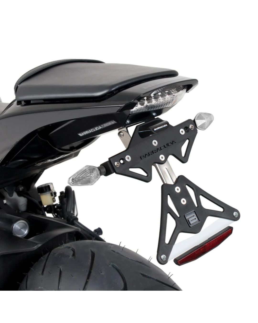 Стойка за номер с вградена задна светлина BARRACUDA Honda CBR 1000RR Fireblade (2008-10)