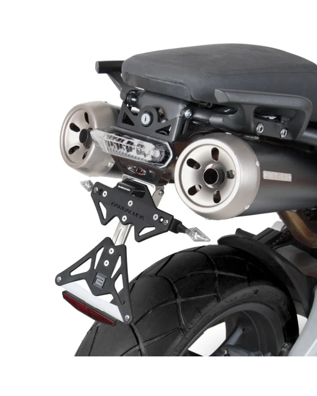 СТОЙКА ЗА НОМЕР С ВГРАДЕНА ЗАДНА СВЕТЛИНА BARRACUDA Yamaha MT-03 2006-2014