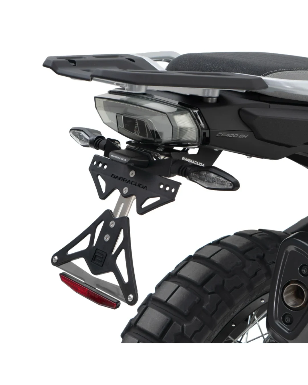Стойка за номер за оригинални мигачи BARRACUDA CF Moto 450MT