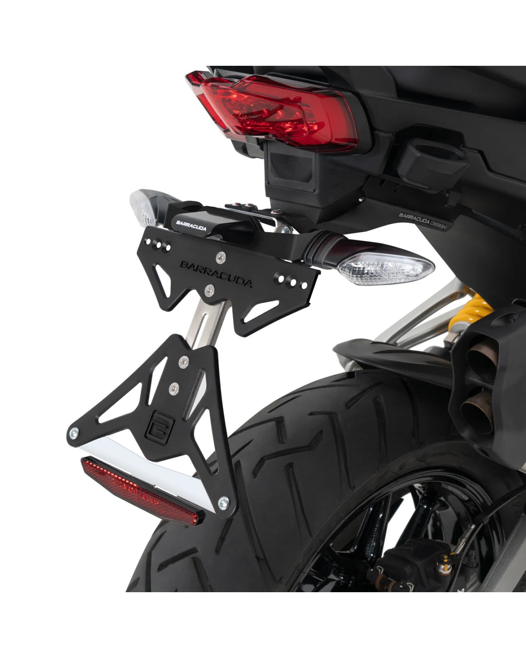 Стойка за номер за оригинални мигачи BARRACUDA Ducati Multistrada V4S (2022)