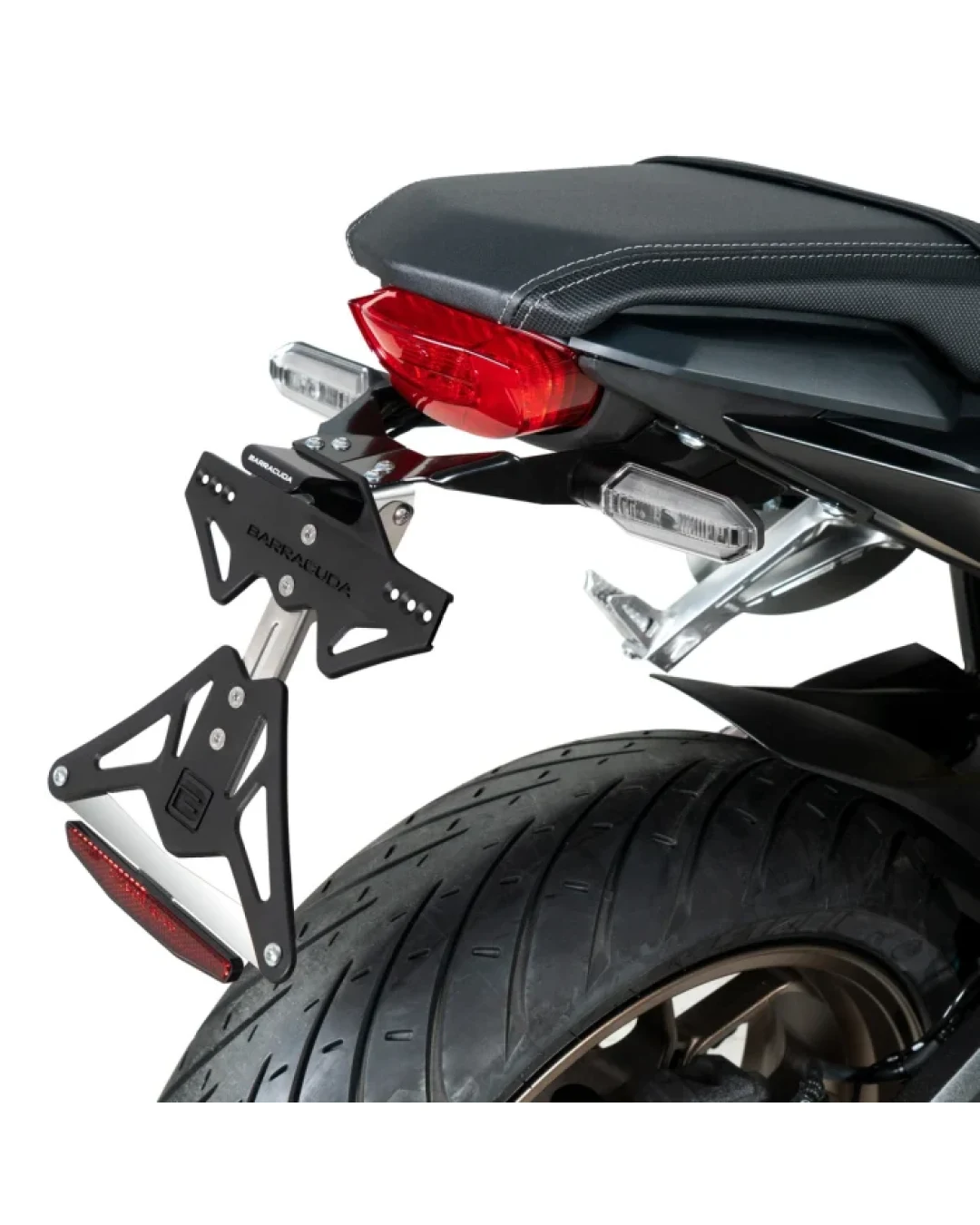 Стойка за номер за оригинални мигачи BARRACUDA Honda CBR 650R (2019-2020)
