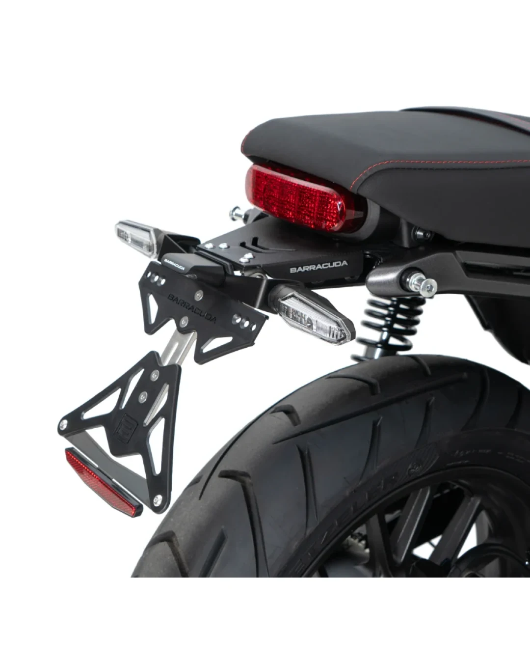 Стойка за номер за оригинални мигачи BARRACUDA Honda GB 350S 2025