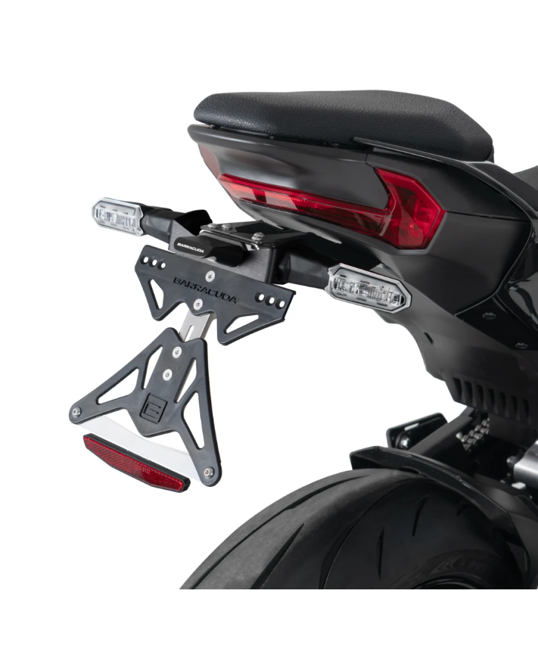 Стойка за номер за оригинални мигачи BARRACUDA Kawasaki Z900 25