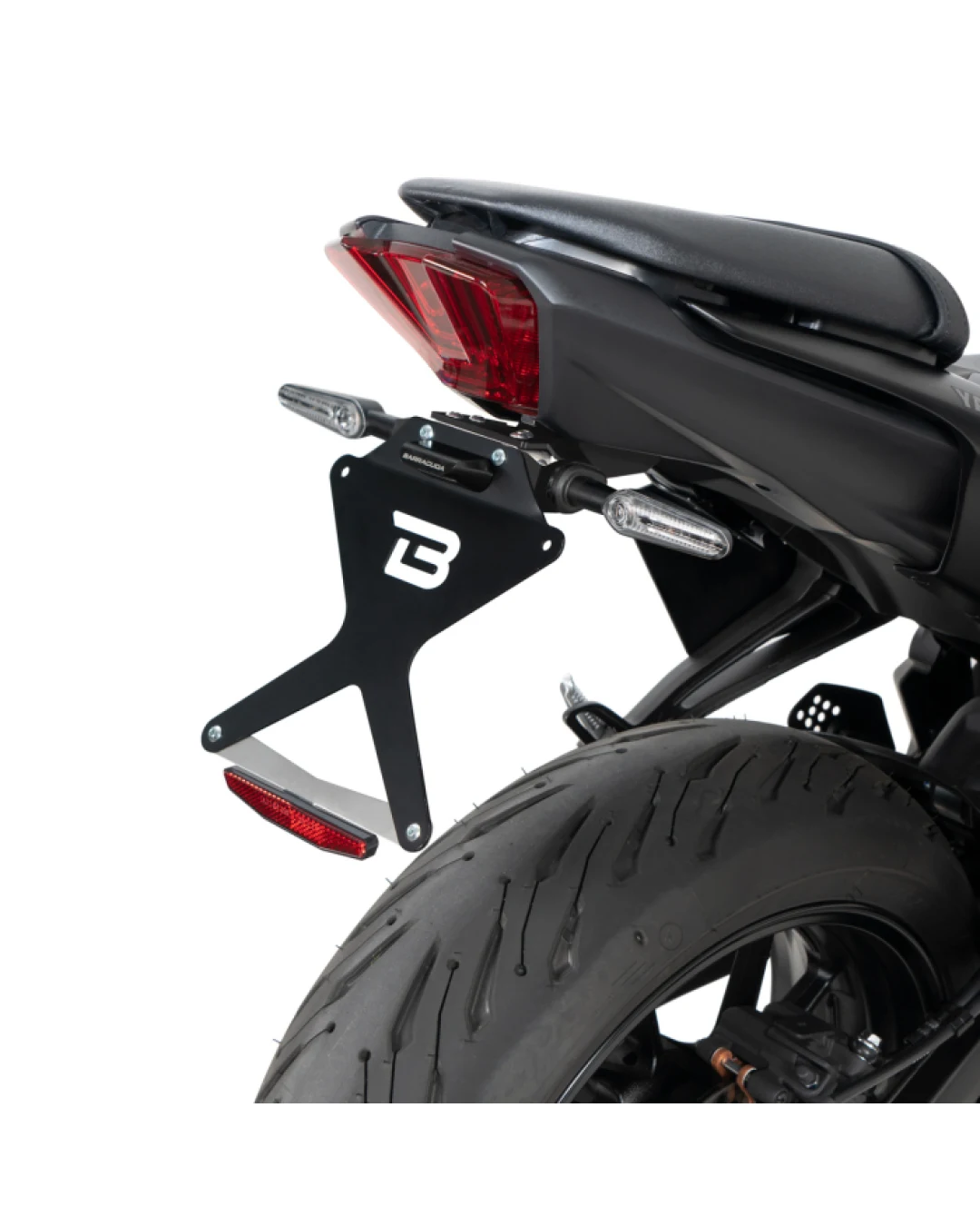 Стойка за номер за оригинални мигачи BARRACUDA Yamaha MT-07 (2021-2022)