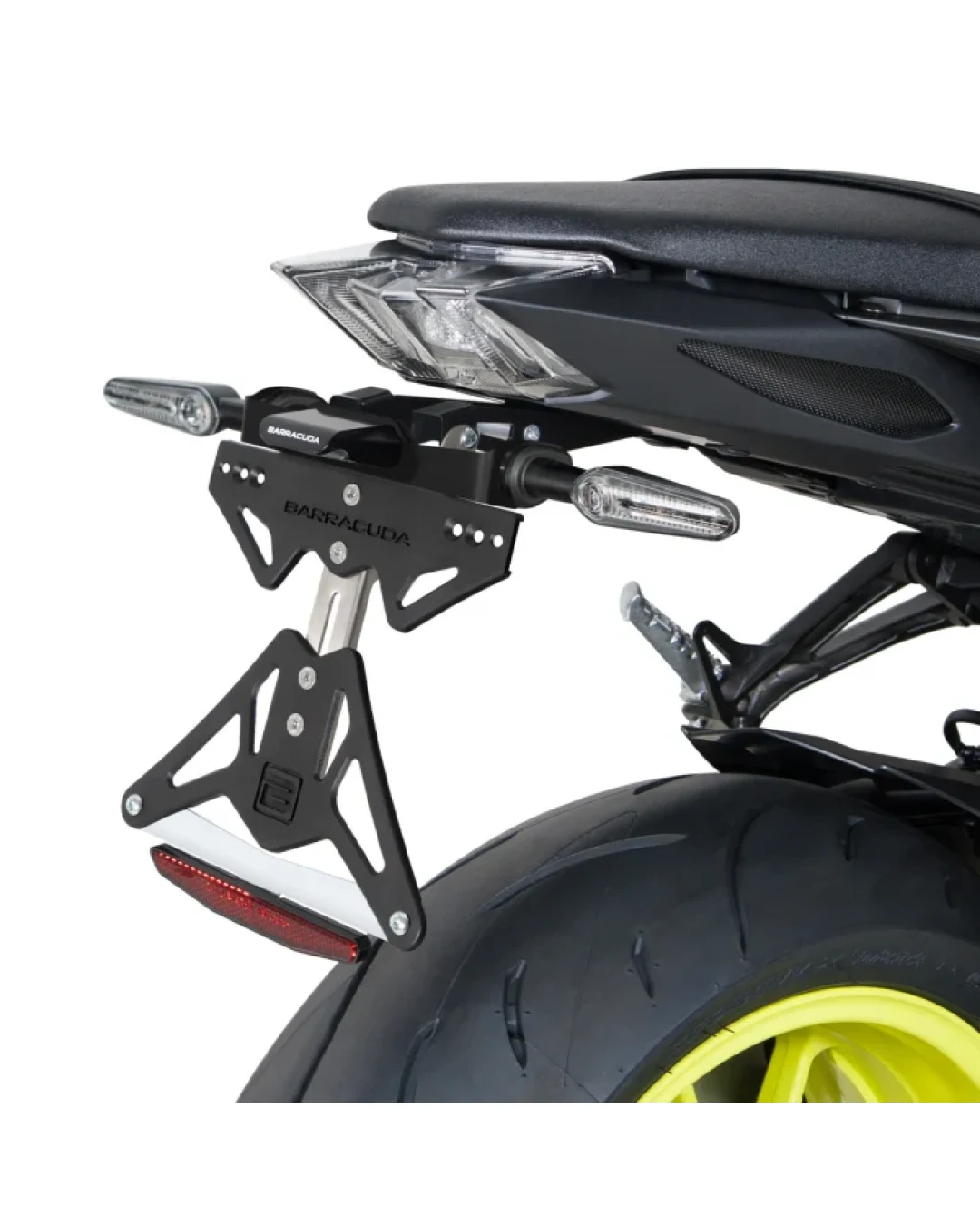 Стойка за номер за оригинални мигачи BARRACUDA Yamaha MT-09 (2017-2020)