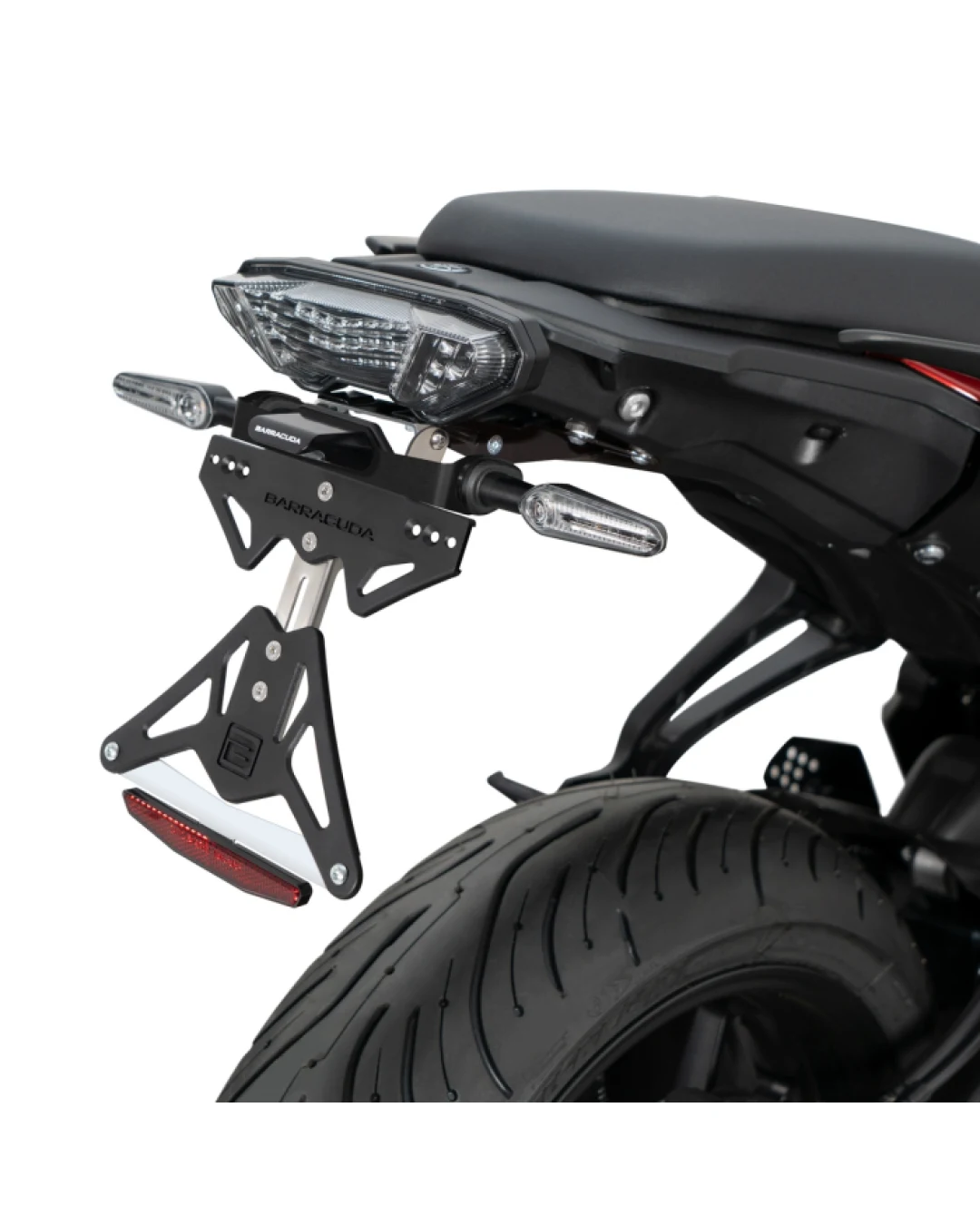 Стойка за номер за оригинални мигачи BARRACUDA Yamaha Tracer 700 (2020-2022)