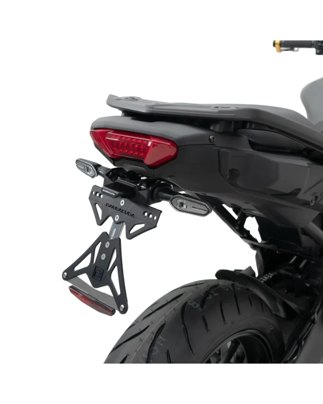 Стойка за номер за оригинални мигачи BARRACUDA Yamaha Tracer 900 (2022-23)