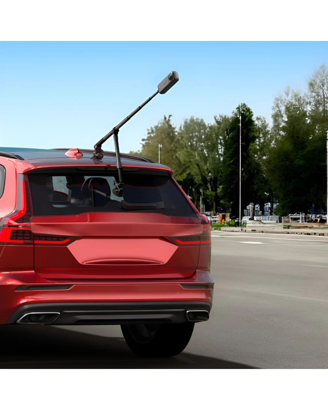 Стойка за закрепване на екшън камера Insta360 Dual Suction Cup Car Mount