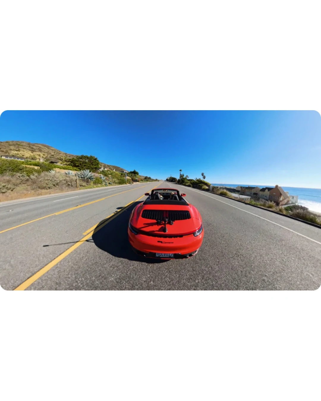 Стойка за закрепване на екшън камера Insta360 Triple Suction Cup Car Mount