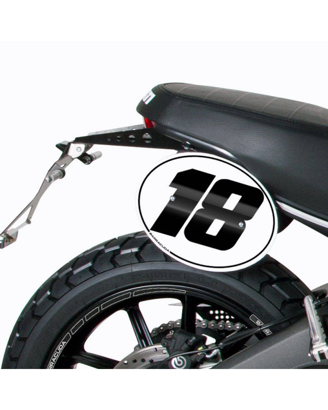 Стойки за състезателен номер BARRACUDA Ducati Scrambler (2014- 2021)