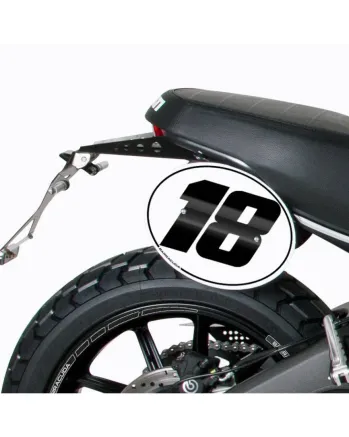 Стойки за състезателен номер BARRACUDA Ducati Scrambler (2014- 2021)