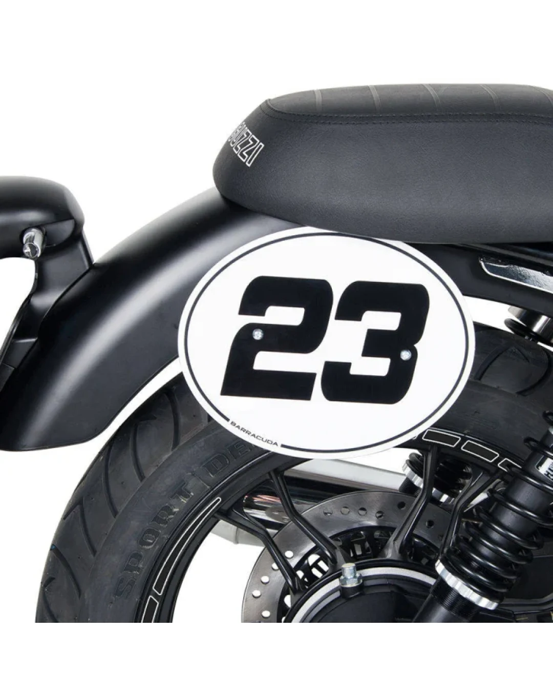 СТОЙКИ ЗА СЪСТЕЗАТЕЛЕН НОМЕР BARRACUDA Moto Guzzi V7 II
