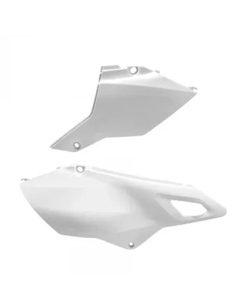 Странични рестайлинг панели POLISPORT Side Panels Restyling Suzuki DR-Z400 (2000-24) White