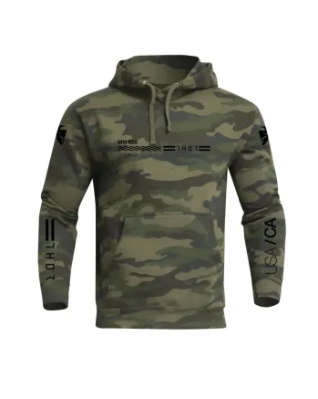 Суичър THOR DIVISION FOREST CAMO PULLOVER