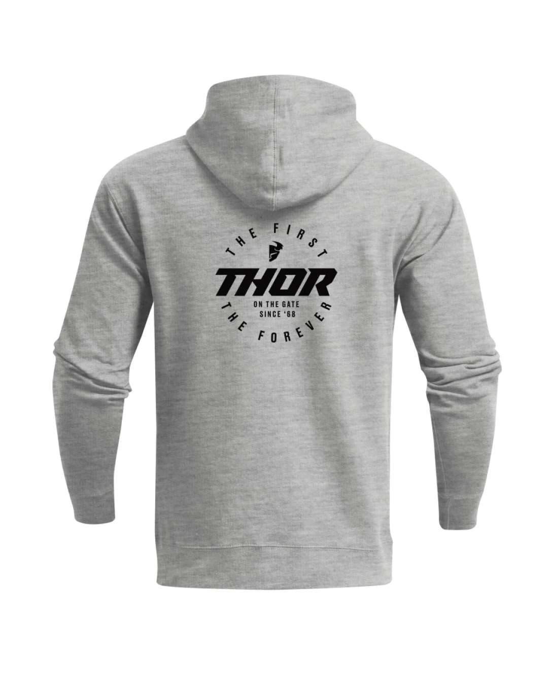 Суитшърт THOR STADIUM HEATHER GRAY ZIP UP
