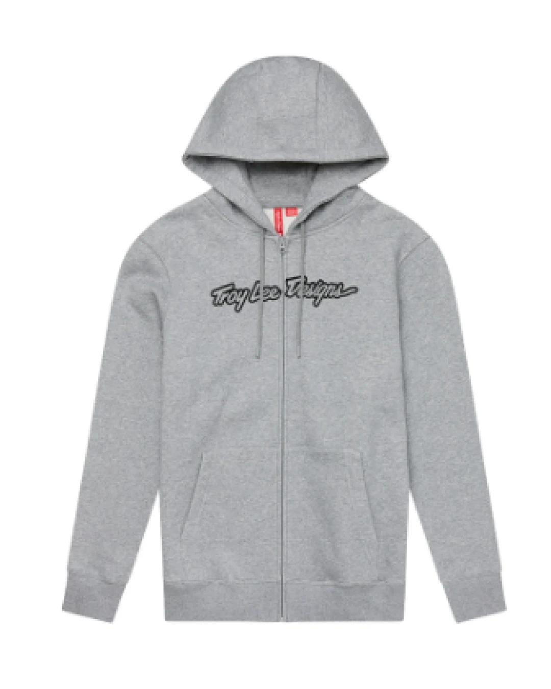 Суитшърт TROY LEE DESIGNS Zip Up Signature - Gray Heather
