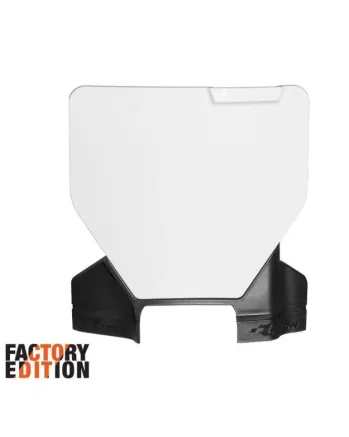 Табела за номер RACETECH Factory Front Number Plate Husqvarna 23-25 (White/Black)