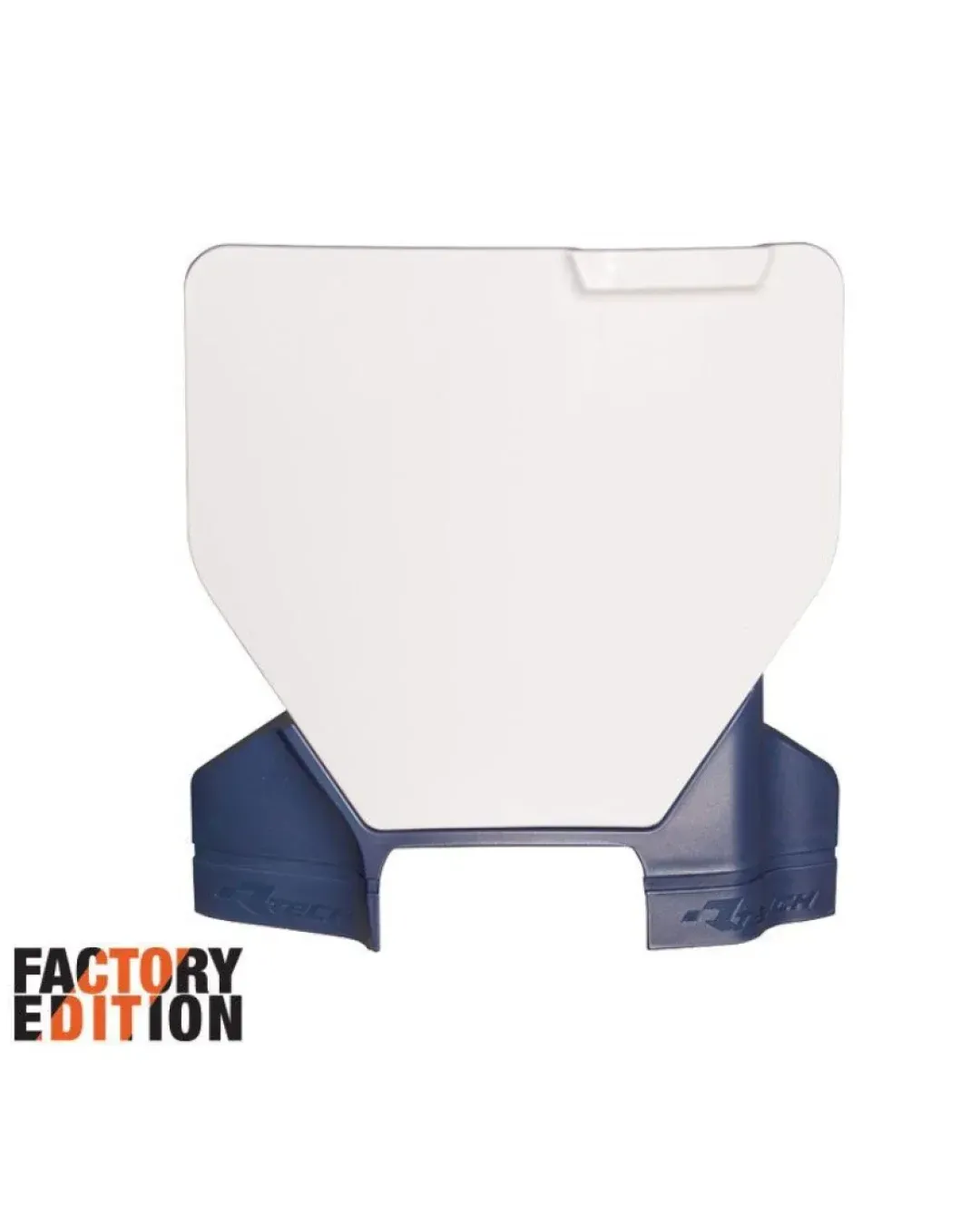 Табела за номер RACETECH Factory Front Number Plate Husqvarna 23-25 (White/Blue)