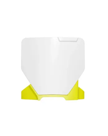 Табела за номер RACETECH Front Number Plate HUSQ TC 65 24-25 (White/Yellow)