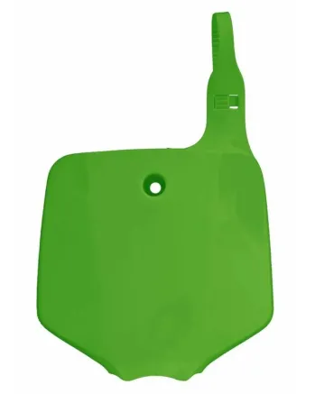 Табела за номер RACETECH Front Plate Green Kawasaki KX65 00-24