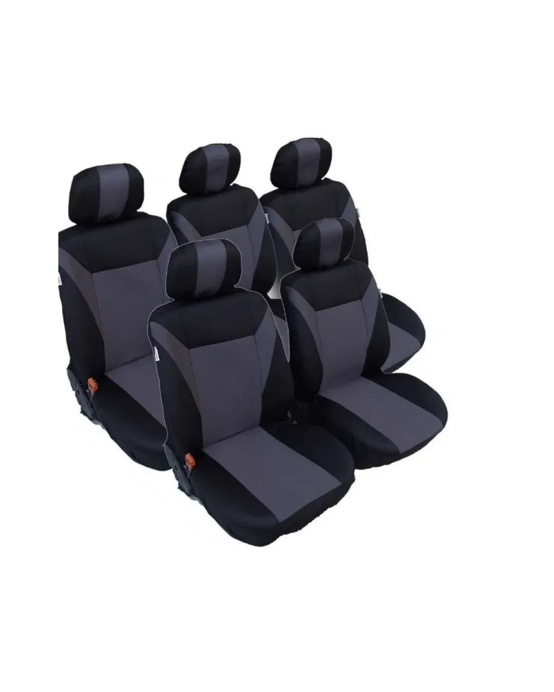 Тапицерия за VW Touran, Sharan, Ford Galaxy, Citroen C8, Peugeot 307SW, Citroen C4 Grand Picasso, Peugeot 806, 807 сиво - черно