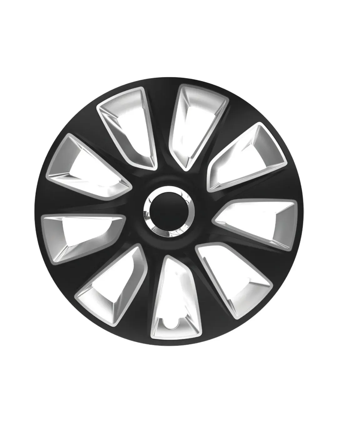 Тасове за джанти Versaco Stratos RC Black & Silver 15