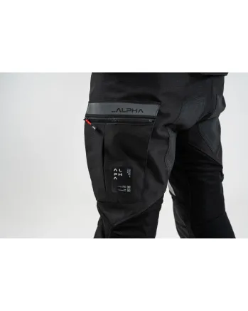 Текстилен мото панталон SHIMA ALPHA BLACK