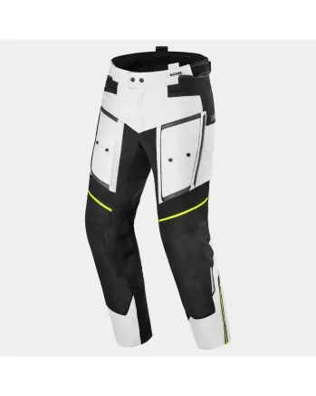 Текстилен мото панталон SHIMA HERO 3.0 GREY/FLUO