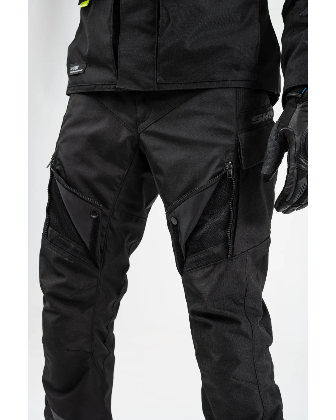 Текстилен мото панталон SHIMA RUNNER BLACK