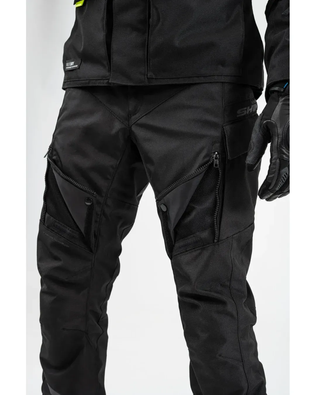 Текстилен мото панталон SHIMA RUNNER BLACK