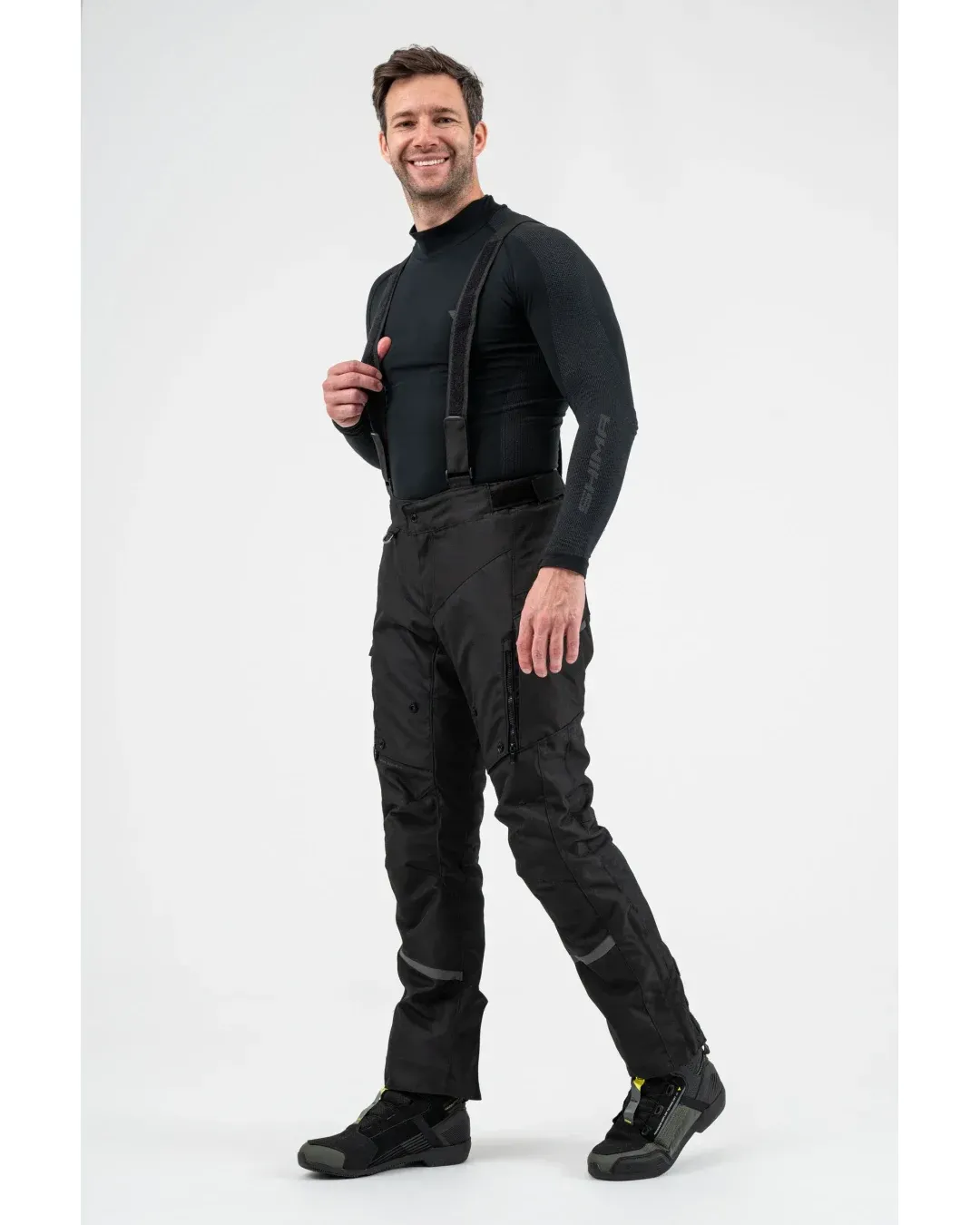 Текстилен мото панталон SHIMA RUNNER BLACK