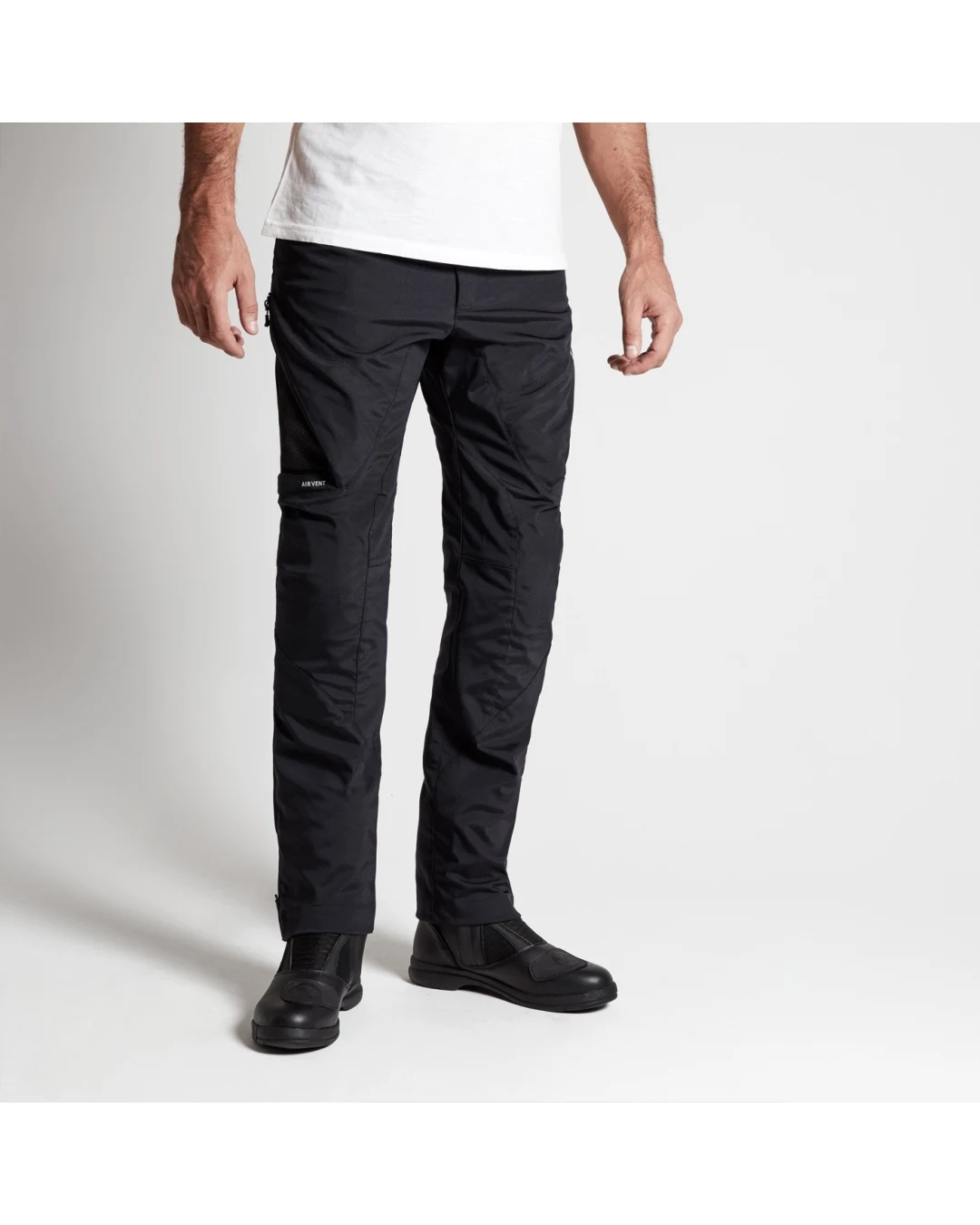 Текстилен мото панталон SPIDI STRETCH BLACK