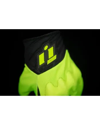 Текстилни мото ръкавици ICON ANTHEM 2 - HI-VIZ