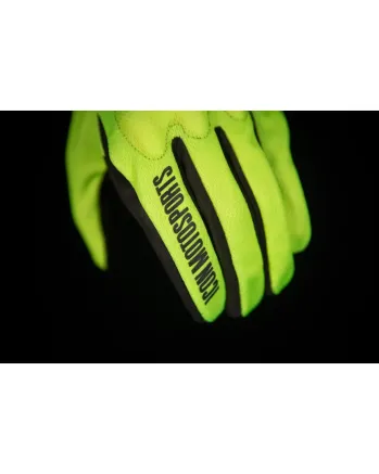 Текстилни мото ръкавици ICON ANTHEM 2 - HI-VIZ