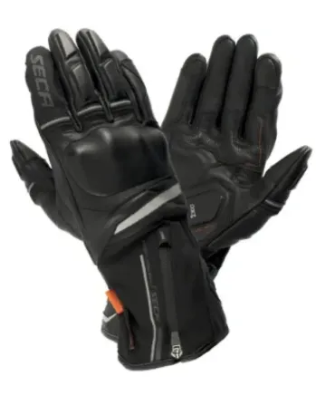 Текстилни мото ръкавици SECA STORM HTX BLACK