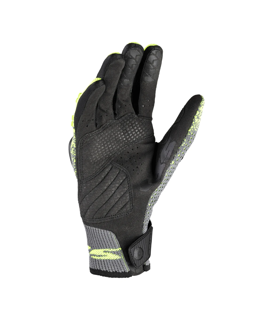 Текстилни мото ръкавици SPIDI CROSS KNIT YELLOW FLUO