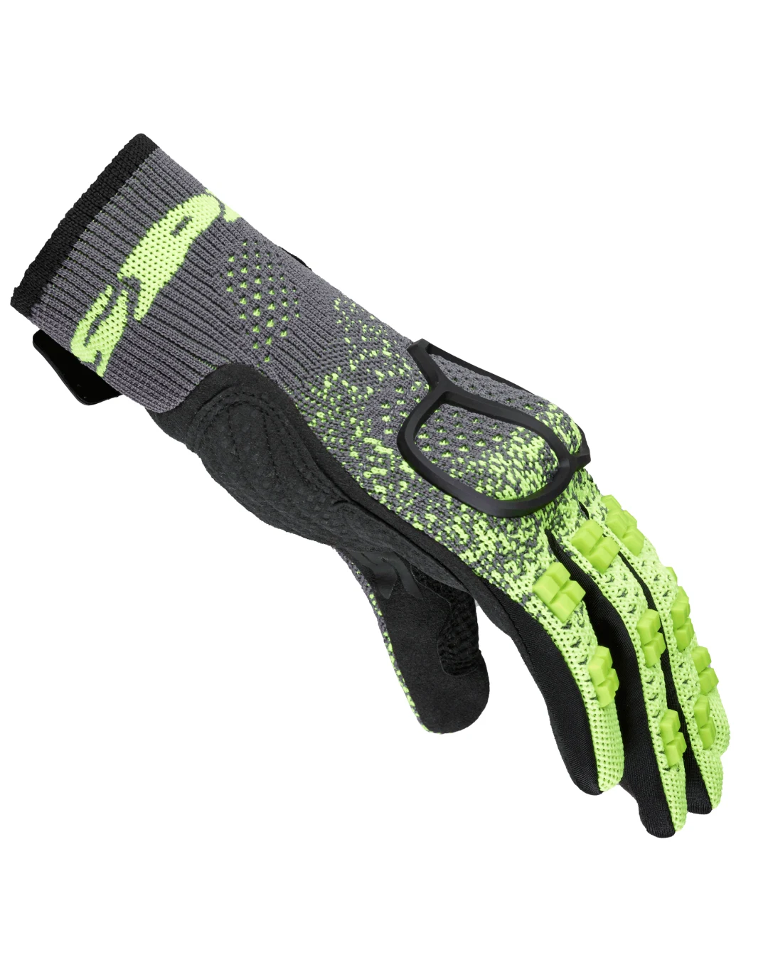 Текстилни мото ръкавици SPIDI CROSS KNIT YELLOW FLUO