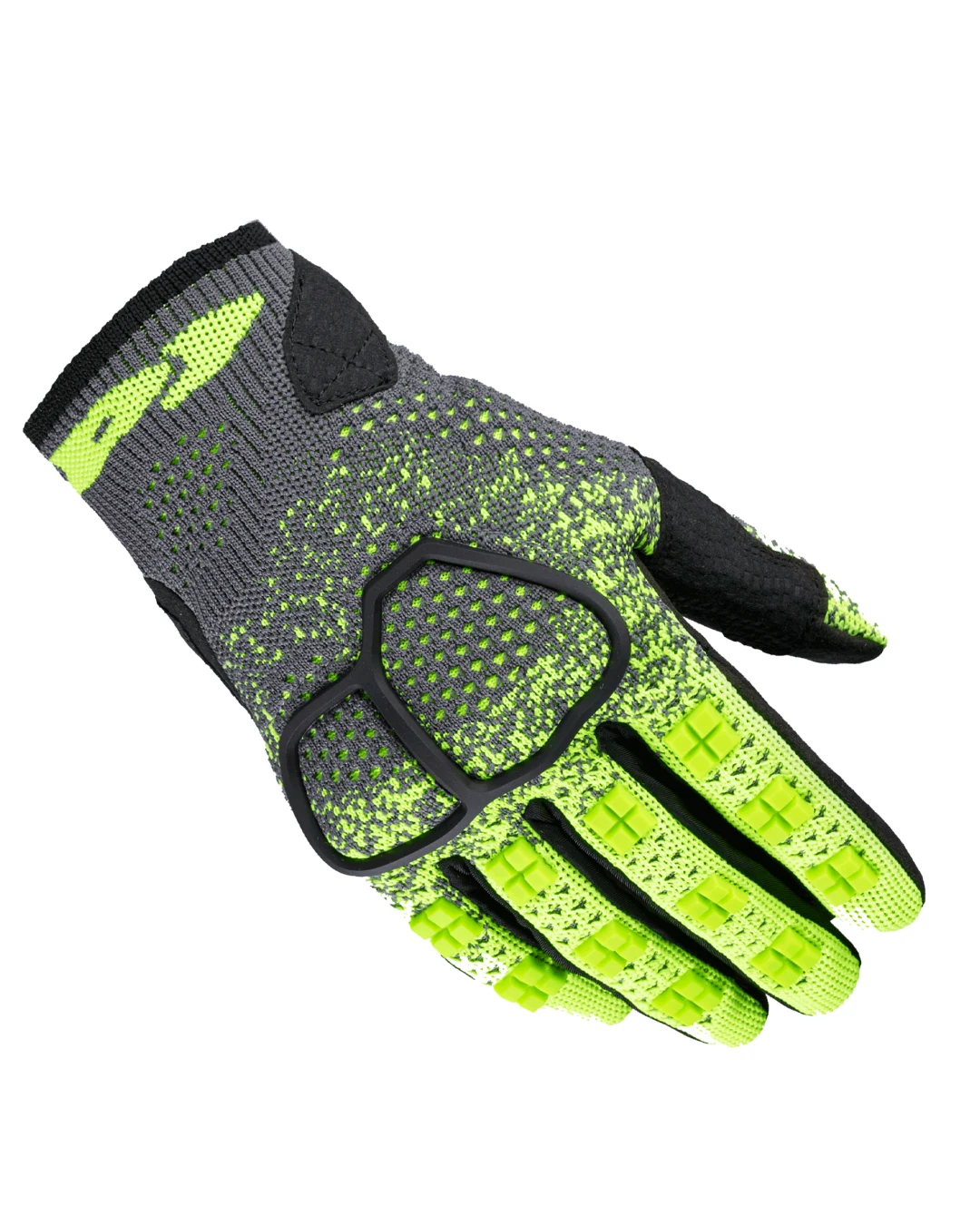 Текстилни мото ръкавици SPIDI CROSS KNIT YELLOW FLUO